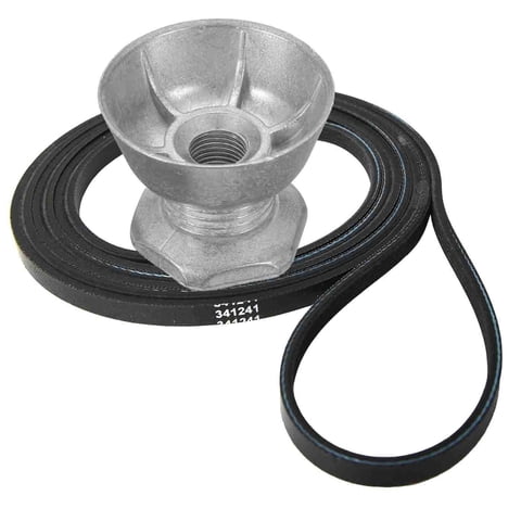 Seentech - Correa De Secado Y Polea De Motor Para Secadoras Whirlpool Y Kenmore