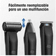 thumbnail image 2 of Maquinas Cabello Belug Rasuradora Barba Hombre Recargable 3 En 1 negro, 2 of 5