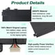 thumbnail image 3 of Batería DMKAOLLK SU06XL 84,08 Wh para HP Spectre X360 15-df0013dx, 3 of 7