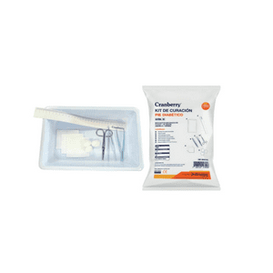 Cranberry - Kit De Curación Pie Diabetico Estéril Desechable