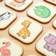 thumbnail image 3 of Juego de Memoria Peapod Play Safari 8 Pares de Fieltro para Niños Pequeños, 3 of 9