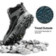 thumbnail image 5 of Botas de senderismo NORTIV 8 impermeables para hombre negras talla 11, 5 of 7
