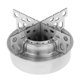thumbnail image 1 of Acampar de acero inoxidable senderismo cocinar alcohol alcohol estufa con soporte de rack, 1 of 3