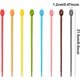 thumbnail image 4 of Paquete de 12 bridas de silicona Coldeul, organizador de cables, clips multiusos para sellar bolsas, brida reutilizable para pan, 21,5 cm/8,5 pulgadas, 4 of 7