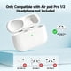 thumbnail image 3 of Estuche de carga inalámbrica para AirPods Pro 1 y 2 con Bluetooth, 3 of 8