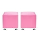 thumbnail image 1 of Set Pouf Cali 1c Felpa 12 Rosado, 1 of 5