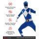 thumbnail image 5 of Disfraz Morphsuits Power Rangers Azul Talla L, 5 of 7
