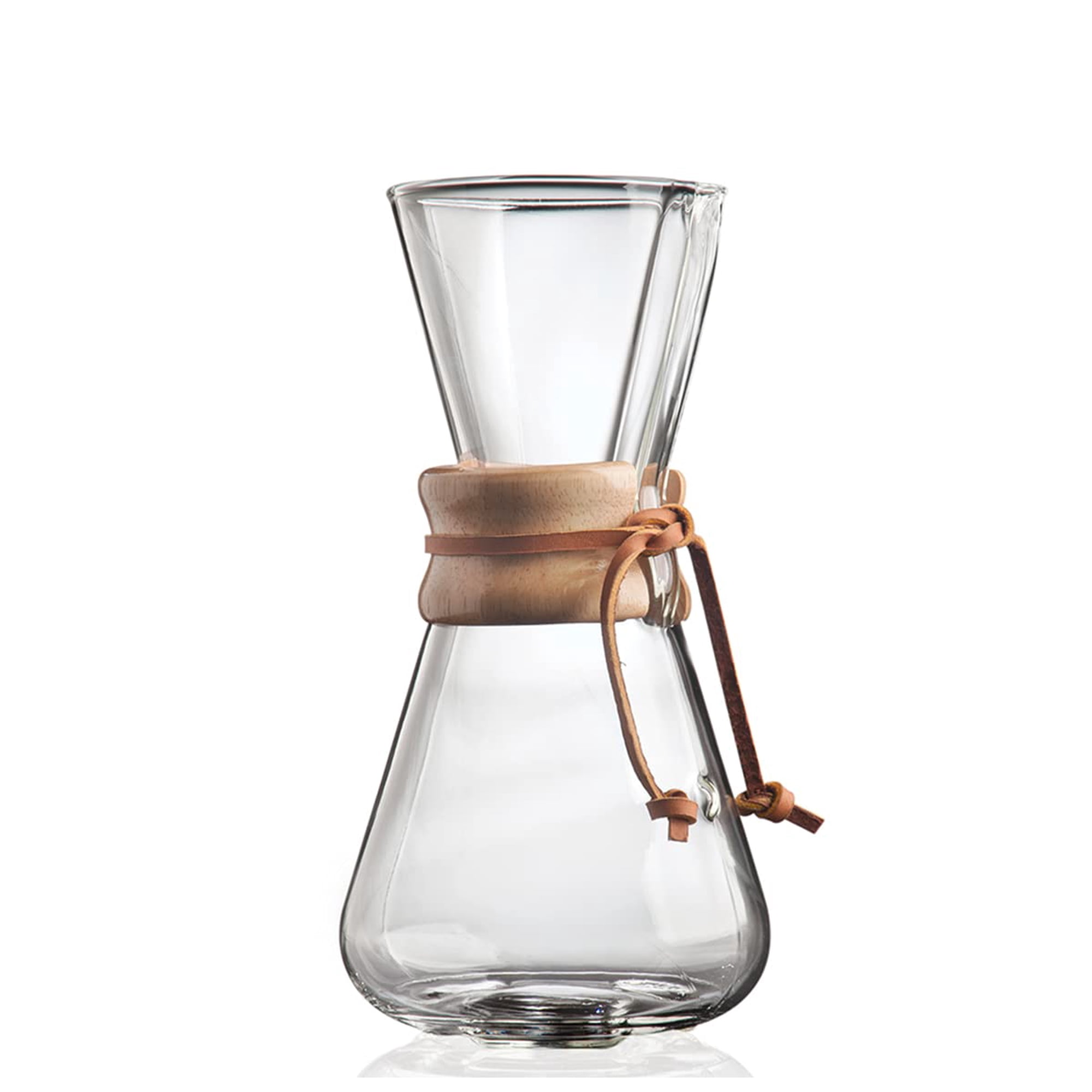 Cafetera Chemex Pour-over Glass Classic Series, 3 Tazas