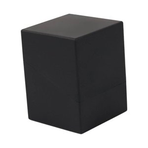 Magideal - Premium Trading Card Deck Box, Pasatiempos Duraderos Transporte Estándar Contenedor Coleccionable Organizador De Almacenamiento De Álbumes Para Tarjet Negro