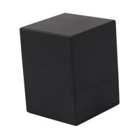 Magideal - Premium Trading Card Deck Box, Pasatiempos Duraderos Transporte Estándar Contenedor Coleccionable Organizador De Almacenamiento De Álbumes Para Tarjet Negro