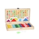 thumbnail image 2 of Juguete De Madera Montessori Ábaco Colorido Juguete Educativo Para Contar Para Preescolar, 2 of 5