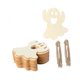 thumbnail image 3 of 20 Colgantes De Madera Con Forma De Fantasma Para Decorar, Manualidades Y Decoración De Lugares De Terror., 3 of 5