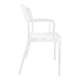 thumbnail image 4 of Silla Plástica Con Apoya Brazos Minimal Blanco Dvp, 4 of 5