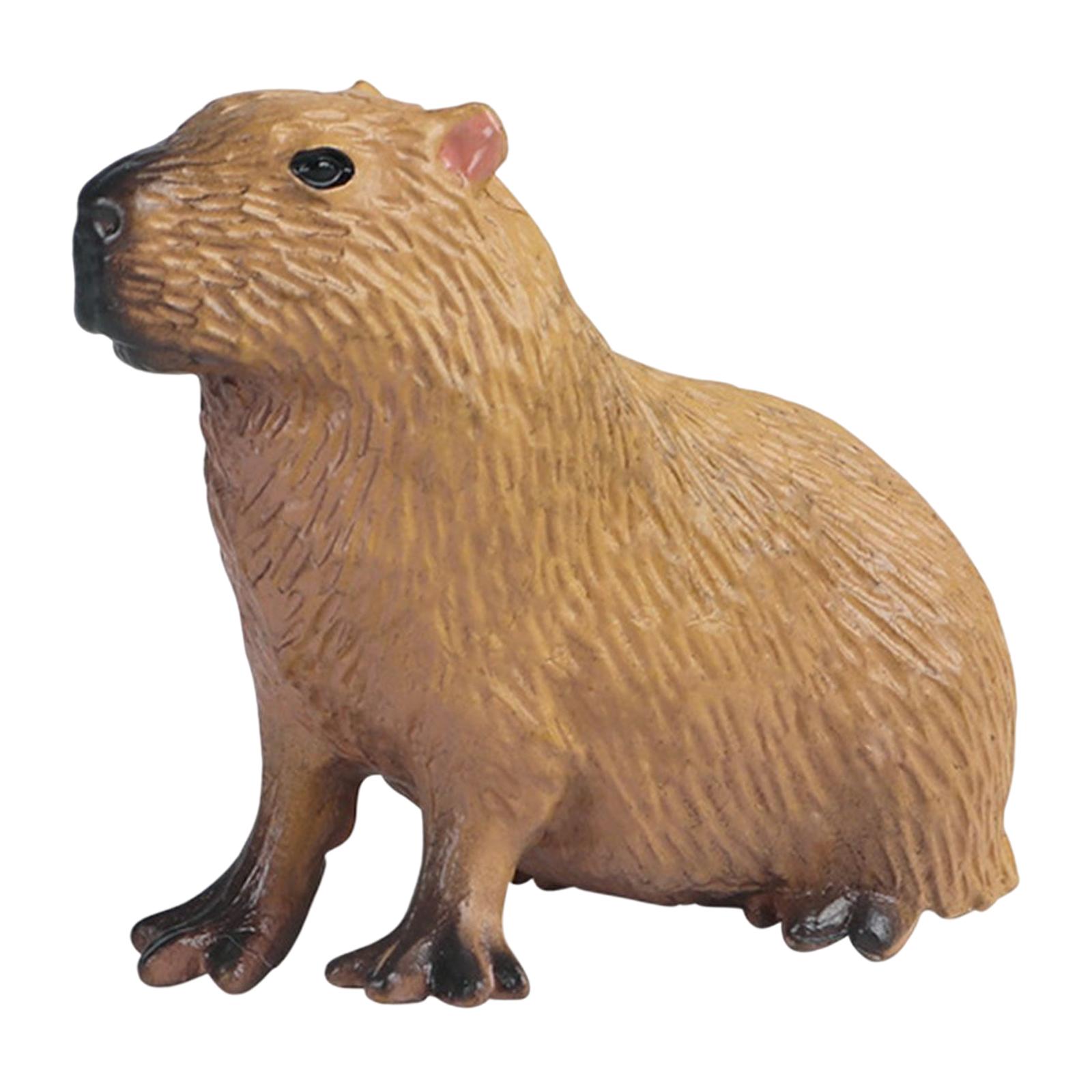 Bothyi - Figuritas De Capibara, Juguetes, Figura De Capibara Para Decoración De Sala De Estar, Regalos