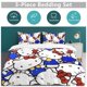 thumbnail image 5 of Hello Kitty Duvet Cover Set 3-Piece Bedding Set Soft Warm And Comfortable Soft Bed Set for Bedroom All Season Bed Sheets, 5 of 5