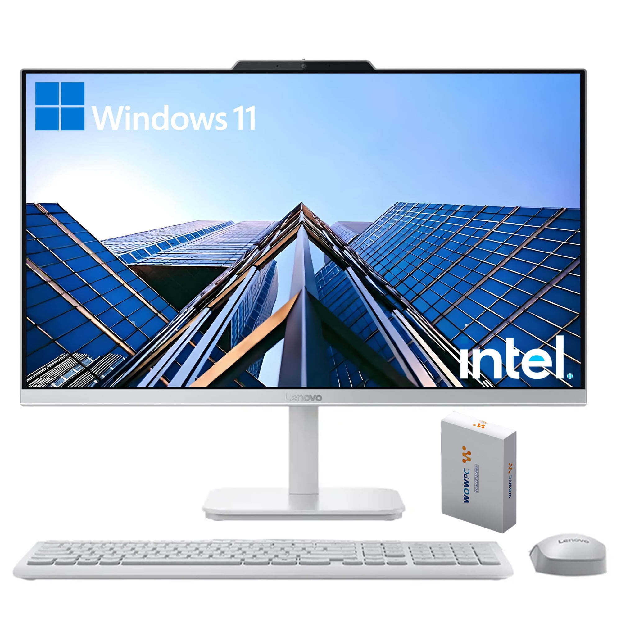 Computadora De Escritorio Lenovo 24 Fhd Todo En Uno Intel 16gb Ram