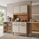 thumbnail image 2 of Mueble de Cocina Alacena Despensa Pop Plus Canela Arena 169.4x90.8x36.3 cm MDP Be Design, 2 of 5