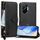 thumbnail image 2 of FOXDOCK Funda Tipo Cartera para T-Mobile REVVL 8 Cuero PU con Cremallera y Correa de Muñeca, Ranuras para Tarjetas, Soporte Plegable, Cierre Magnético, 2 of 5