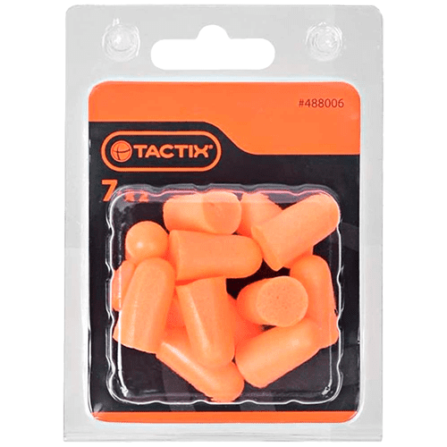 Tactix - Set De 7 Pares De Tapones De Pu Para Oidos