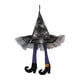 thumbnail image 4 of Sombrero Con Patas De Bruja, Cartel Colgante, Adorno De Fiesta De Terror Para Fiestas De Repisa, Dormitorio, Violeta, 4 of 5