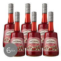 Pack X 6 Licor De Cherry Mitjans Mitjans 750 Cc