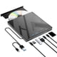 thumbnail image 1 of Unidad externa de CD/DVD Wbacon 7 en 1 para portátil Windows/Mac, 1 of 3
