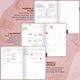 thumbnail image 5 of Planificador Clever Fox B5 Rojo Vino – Escuela y Homeschool, 5 of 6