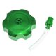 thumbnail image 3 of Tapas De Tanque De Combustible De Gas Hexagonales Mini CNC De Moda Para ATV Dirt Bike Verde, 3 of 5