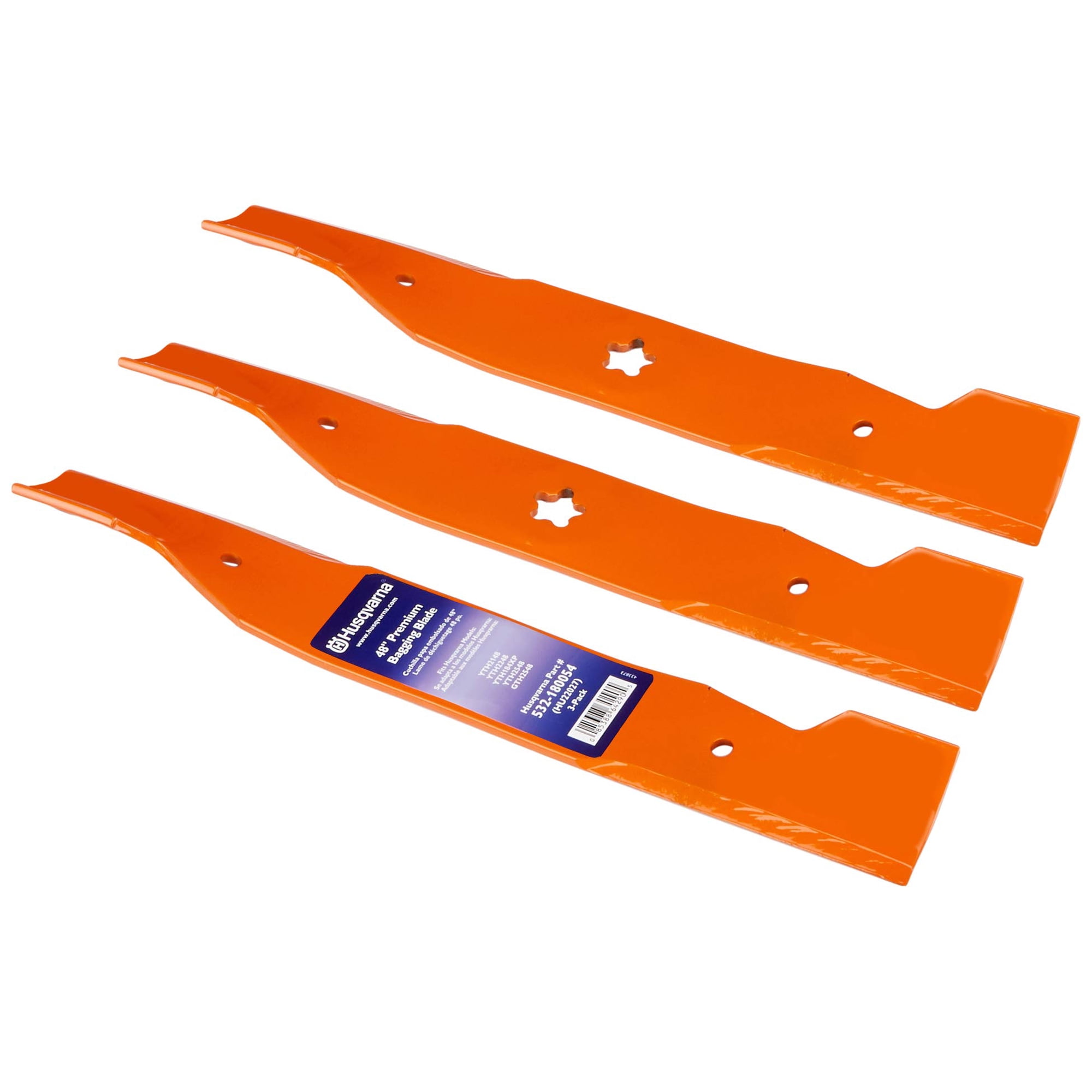 Cuchilla Para Cortacésped Husqvarna De 48 Pulgadas De Alta Elevación Para Recolector X3
