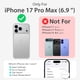 thumbnail image 3 of Funda alto para iPhone 17 Pro Max 6.9" de cuero con soporte, 3 of 9