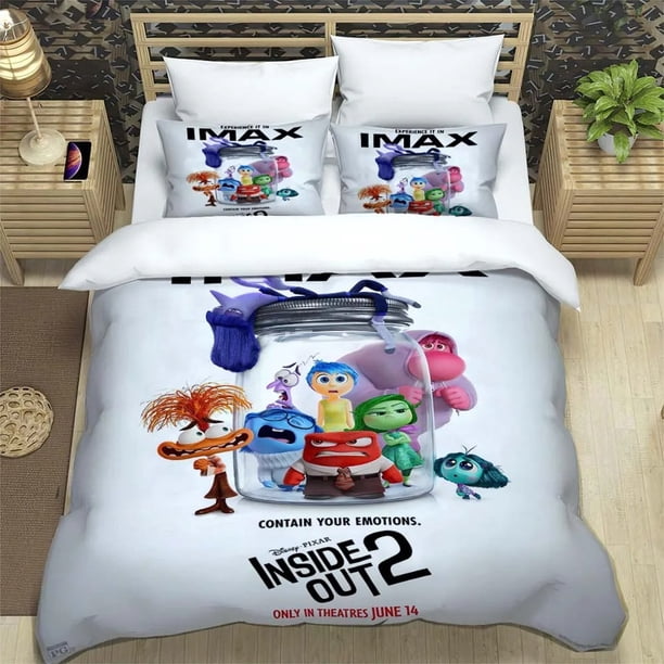 Boy Girl Duvet Cover Cartoon Gift Inside Out Duvet Cover Pillow Cover Bedding Set Furniture Room Bedroom Decor Kit Bed Sheets