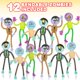thumbnail image 2 of Minifiguritas de zombis ArtCreativity, variadas, doblables, 9 cm, 12 unidades, 2 of 7