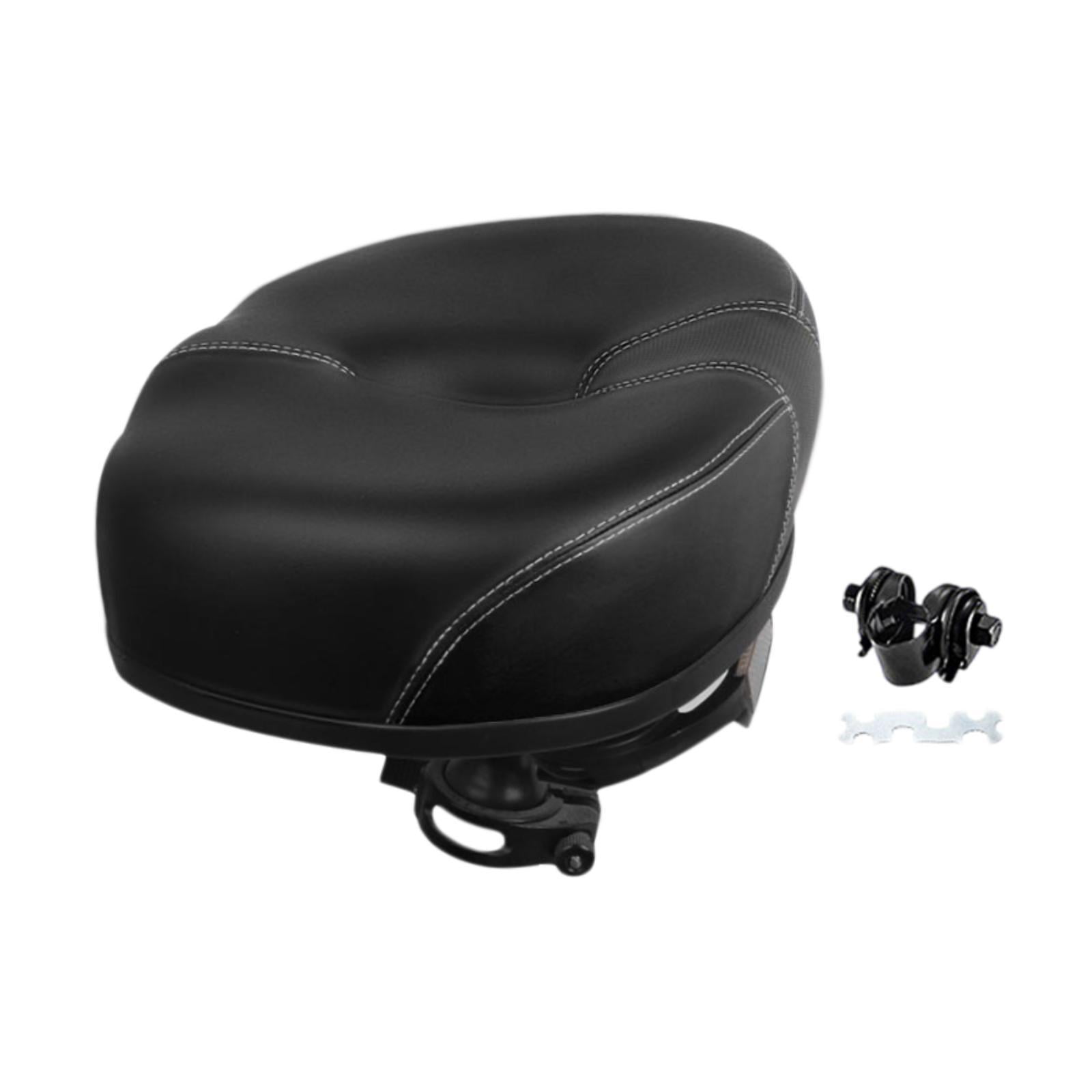 Magideal - Padera De Sillín De Bicicleta Eléctrica Pads No Es Útil Para Impermeabilizar Pu Reemplación De Cool Apruega De Coolo Pu Sin Asiento Para Bicicleta De Negro