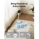 thumbnail image 2 of Ventilador de pie Dreo TurboPoly Fan 306 80°, oscilación 25dB, 2 of 4