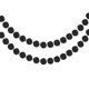 thumbnail image 1 of Uxcell 2Pcs Guirnalda de Bolas de Fieltro Negra Pom Pom Guirnalda Bolas Colgantes 7.55 Pies de Largo 20 Bolas para Navidad, 1 of 6