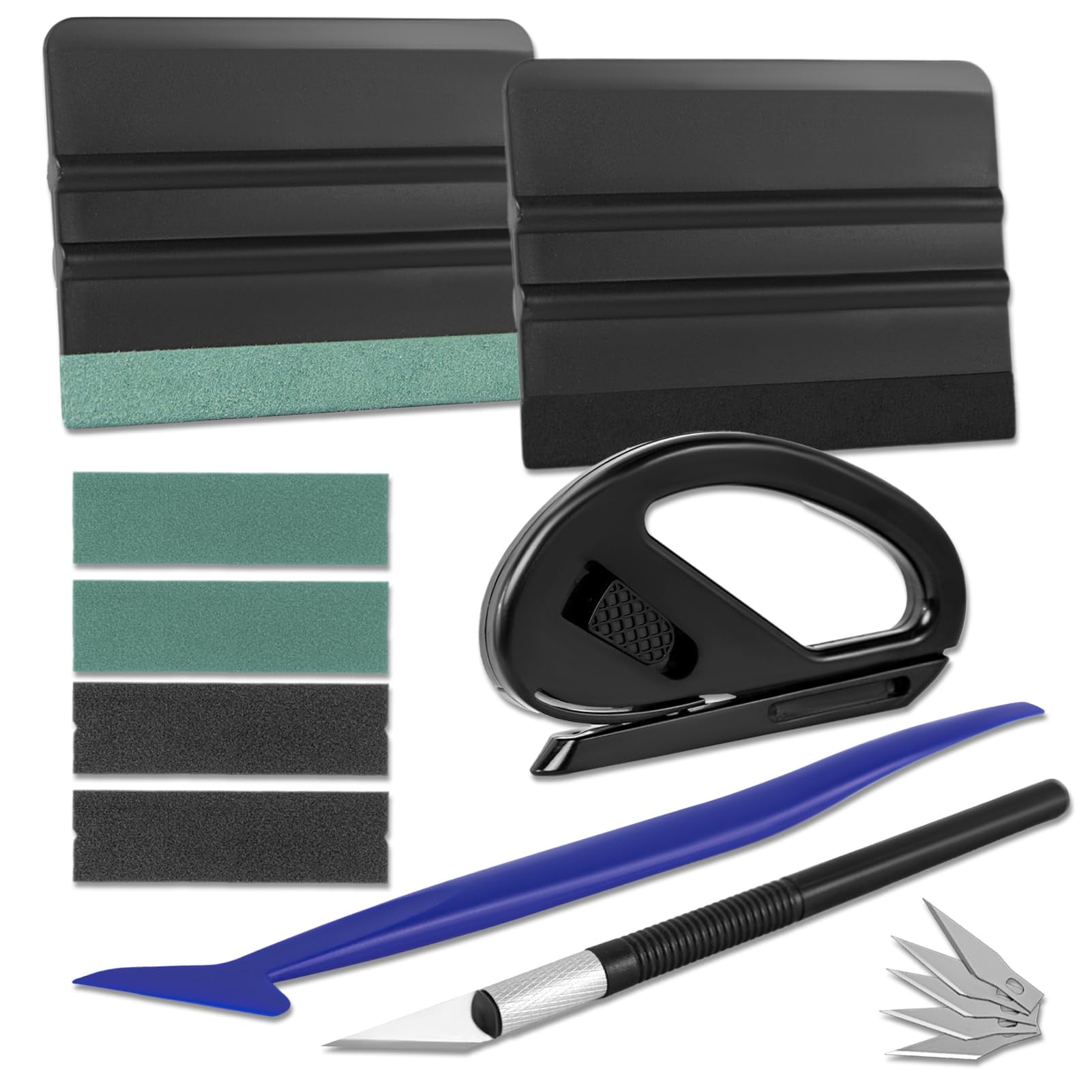 Kit De Pintura Para Ventanas Amzdepot Profession Para Envolver Automóviles Con Herramientas