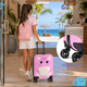 thumbnail image 4 of Maleta Ruedas Niños Carry On Infantil Rígida Diseño Gatito, 4 of 7