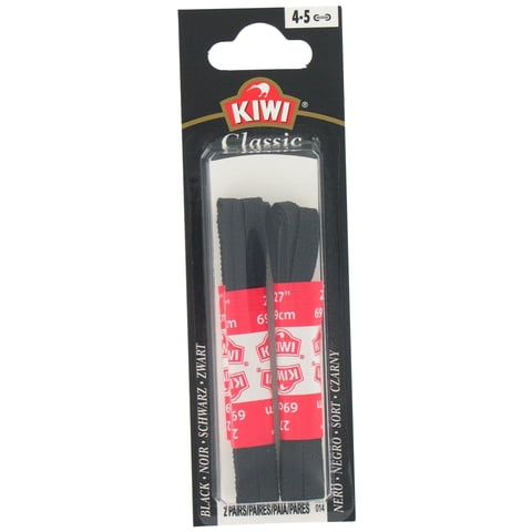 Vestido Plano Kiwi 014 De Shoe Laces, 69 Cm, 2 Pares, Negro