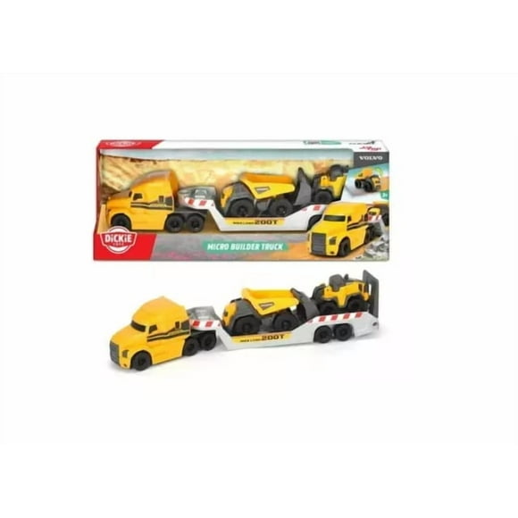 Camión De Carga De Construcción Volvo Dickie Toys