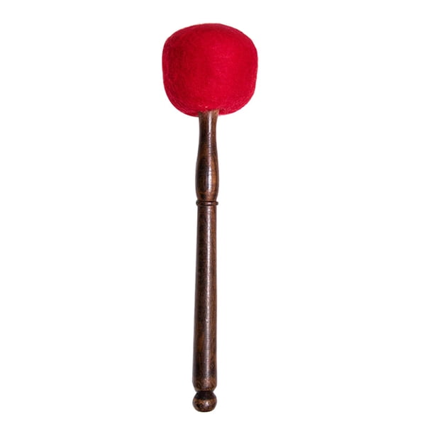 Cuenco de sonido, mazo, cuenco tibetano, palo, suministros budistas, cuenco de madera para meditación, palo para accesorios de meditación de Yoga M