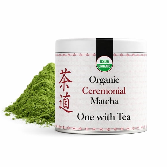 Polvo de Matcha Ceremonial Orgánico ONE WITH TEA 28 g