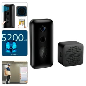 Xiaomi Smart Doorbell 3 Timbre Inteligente Wifi Batería Negro