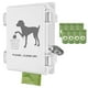 thumbnail image 1 of Dispensador de bolsas para excrementos de perro, montaje en pared, exterior, impermeable, blanco, 1 of 3