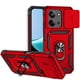 thumbnail image 1 of Funda Resistente Anillo Soporte Xiaomi Redmi 15C Privacidad Cámara Montaje Magnético Rojo, 1 of 6