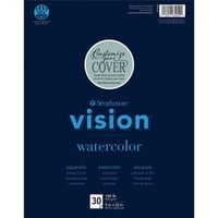 Block Acuarela Strathmore Vision 300Gr 22,9X30,5Cm