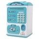 thumbnail image 3 of Hucha Electrónica Con Huella Dactilar Para Cajero Automático Caja De Seguridad Para Monedas Y Dinero Con Desplazamiento Automático Color Azul, 3 of 5