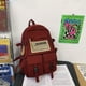thumbnail image 1 of Stylish Large Capacity Backpack - Zippered, Portable, & Decorated for School!, 1 of 5