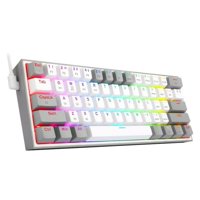Redragon Fizz Pro K616-Rgb White/Grey Inalambrico