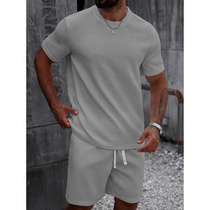 Likeshop - Conjunto Hombre Short Y Polera Tendencia Urbana 0271