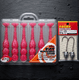 thumbnail image 1 of Kit Reins Fat Rockvibe Shad 4” Color Rosa Limón Pollo + 2 Jigs 21 g 4/0, 1 of 4